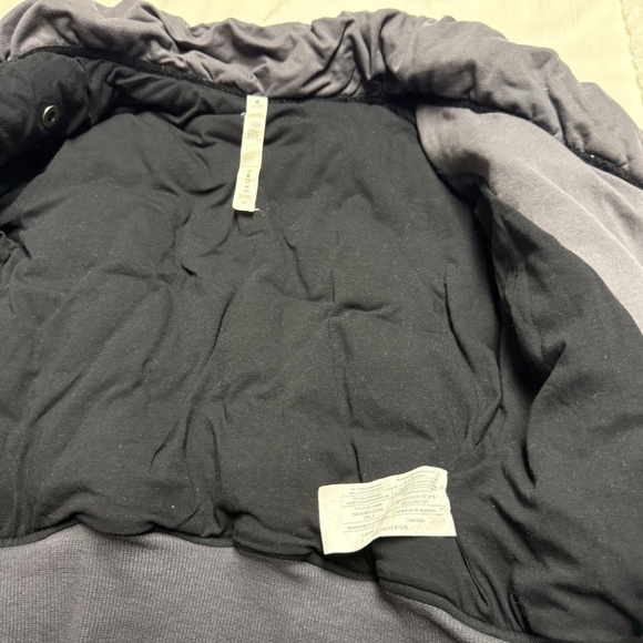 Dark Grey Lululemon Rejuvenate Puffer Jacket Size 6 - Picture 4 of 8